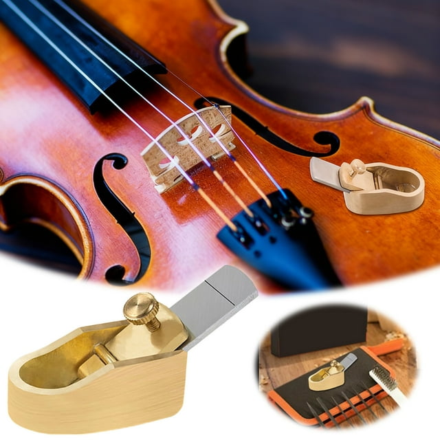 BotaniNest Violin Fingerboard Plane Mini Brass & For Violin/Viola Fingerboard Shaping Adjustable Plane For String