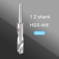 thumbnail image 4 of Twist drill set hardware industry tools 1/2" Milling Shank 4241 HSS High Speed Steel Blacksmiths Twist Drill Bit 20mm Anggrek Otros, 4 of 5