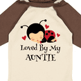 thumbnail image 4 of Inktastic Loved by My Auntie Ladybug Boys or Girls Long Sleeve Baby Bodysuit, 4 of 5