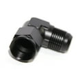 thumbnail image 2 of BLACK AN10 Female to 10AN AN-10 Male 90 Degree Flare Swivel Fitting Adapter BLACK AN10 Female to 10AN AN-10 Male 90 Degree Flare Swivel Fitting Adapter, 2 of 7
