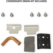 Cooper & Hunter PTAC Folded Metal Wall Sleeve and Exterior Grille for Packaged Terminal Air Conditioner Coated Insulated Including Condensate Drain Kit
