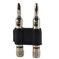 thumbnail image 4 of Install Bay RCA100-BP RCA Banana Plugs Paired Black/Red - Retail Pack, 4 of 6