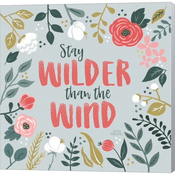 Wildflower Daydreams I by Laura Marshall, Canvas Wall Art