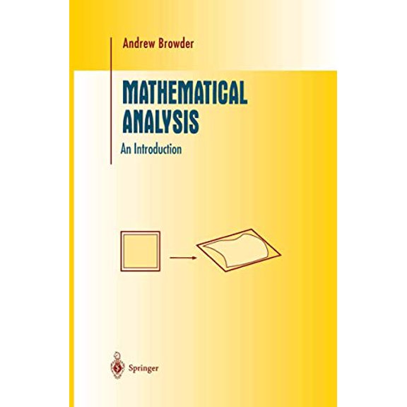 Pre-Owned Mathematical Analysis: An Introduction (Undergraduate Texts in Mathematics), 9781461268796, 1461268796, Paperback, Softcover reprint of the original 1st ed. 1996 edition