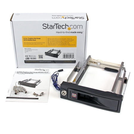 ＳｔａｒＴｅｃｈ．ｃｏｍ SATA HDDリムーバブルケース/5インチベイ内蔵型/1x 3.5HDD用/鍵付 目安在庫=△