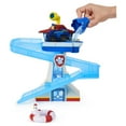 PAW Patrol, Adventure Bay Bath Playset with Lightup Chase Vehicle
