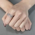 thumbnail image 5 of no plating Stainless Steel Ring AAA GRD CZ Clear DA258 for Women Clear Stone Color Style High Size 8, 5 of 5