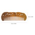 thumbnail image 4 of Minkissy Hair Detangler Comb Synthetic Material Stimulate Scalp for Women Home Use 1PC, 4 of 5
