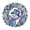 A, variant on Blue and Silver Snowman Front Door Wreath, Jeweled Winter Wreath with Snowflakes Poinsettias and Ornaments, Christmas Wall Door Decor