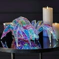 thumbnail image 2 of Glowing Spider Statue, Iridescent Halloween Decor, Giant Spider Halloween Decorations for Indoor Outdoor Yard Party Holiday Decor, 2 of 5