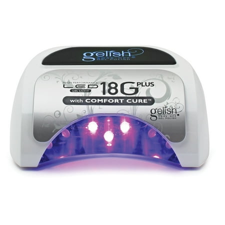 Gelish 18G Plus with Comfort Cure 36 Watt LED High Performance Gel Curing (Best Led Lamp For Gelish)