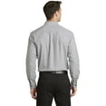 thumbnail image 2 of Port Authority Long Sleeve Gingham Easy Care Shirt-3XL (Black/ Charcoal), 2 of 6
