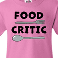 thumbnail image 4 of Inktastic Food Critic with Fork and Spoon Youth T-Shirt, 4 of 5