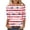 Red#02, variant on JTZGDY Plus Size Womens Independence Day Tops Loose Fit Casual Dressy American Flag Printed Summer 3/4 Length Sleeve Oversized Crewneck Graphic Holiday Tees Shirt Red#02 S