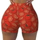 thumbnail image 2 of Fotbe Tomatoes Shorts Sin Costuras – Shorts Deportivos de Cintura Alta para Mujer, Elásticos para Gimnasio, Yoga, Running o Ciclismo-Small, 2 of 8