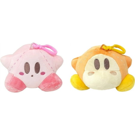 Kirby and Waddle Dee Dangler Plush Toy