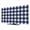 Navy, variant on Navy Blue Check TV Cover for 24 Inch Screen, Stretch Fabric Dustproof TV Display Protector, Farmhouse Buffalo Plaid Blue Elastic Slipcover Monitor Cover for Indoor Desktop Computer 20.9"x11.8"
