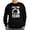 Black, variant on CafePress - Feel The Bern [Hair] Sweatshirt - Classic Crew Neck Sweatshirt