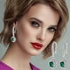 thumbnail image 1 of Los pendientes con borlas son modernos, versátiles, elegantes y con estilo para las orejas de las mujeres., 1 of 5