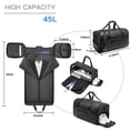 thumbnail image 2 of Bolsa de viaje para ropa Moulyan, convertible, impermeable, 45 L, 2 of 8
