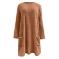 thumbnail image 6 of EDFBUYKRS Female Long Sleeve Sweatshirt Women Hoodies Sweatshirt Long Sleeve Drawstring Casual Loose Pullover Tops Sport Athletic Sweatshirts with Pockets Size Xl, 6 of 6