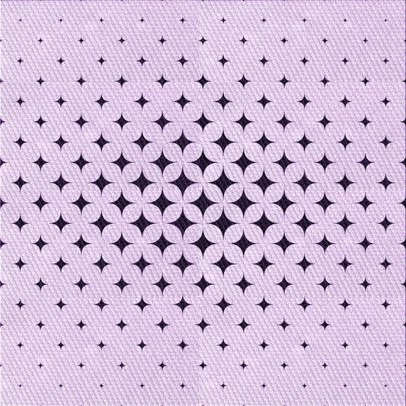 Ahgly Company Machine Washable Indoor Square Transitional Orchid Purple Area Rugs, 6' Square