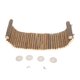 thumbnail image 2 of Puente con escaleras de madera, plataforma de juguete flexible, interesante puente colgante de Chinchilla, escalera de escalada para hámster para Animal PEQUEÑO, 2 of 5