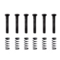 thumbnail image 3 of Musiclily Pro Metric M3x16mm Steel Saddle Intonation Screws and Spring Set for Imported Electric Guitar Bass Bridge, Black (Set of 6), 3 of 5