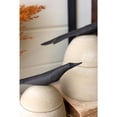 thumbnail image 5 of SET OF TWO CLAY CANISTERS WITH WOODEN BIRD HANDLES, 5 of 8