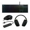Logitech G815 LightSync Gaming Keyboard: Hero Bundle with Mouse and Headset