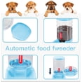 thumbnail image 4 of Dispensador automático de agua y comida para mascotas, gatos, perros, 3,8 l, con 1 dispensador de agua y 1 comedero automático Adepaton  MZQ-0069-2, 4 of 7