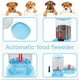 thumbnail image 4 of Dispensador automático de agua y comida para mascotas, gatos, perros, 3,8 l, con 1 dispensador de agua y 1 comedero automático Adepaton  MZQ-0069-2, 4 of 7