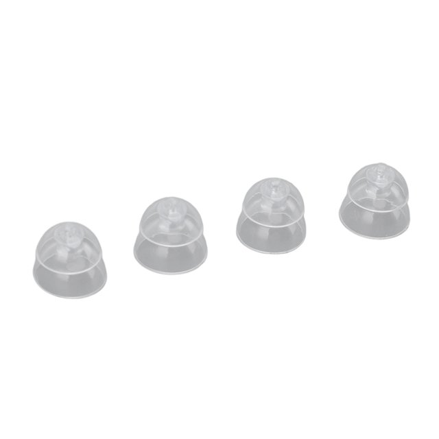 Replacement 20pcs 10mm Double Layer Hearing Closed Domes Improve Hearing High Transparency Close Domes for Replacement