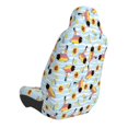 thumbnail image 2 of Balery Submarine With Fishes Undersea Funda de Asiento para Auto con Diseño - Cubierta Frontal Suave y Transpirable con Protector Antideslizante- 1 Unidad, 2 of 5
