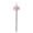 Pink, variant on Water Spinach Chopper - Stainless Steel Vegetable Slicer for Stir-Fried Dishes