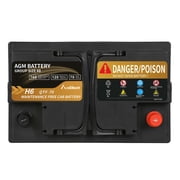 Anlibatt Car AGM Battery Group Size 48 H6 Start Stop Battery 12V 70Ah 760CCA Maintenance Free Rechargeable