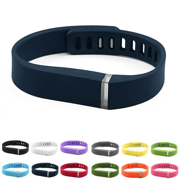 StrapsCo Bracelet de Montre en Caoutchouc de Silicone Petit / Grand pour Fitbit Flex