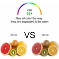 thumbnail image 4 of GU10 50W Bulbs, GU10 Halogen Bulbs, AC 220V 50W Spot Bulb, GU10 Halogen 2 Pin Halogen Bulbs 35° Beam Angle 2700K, Pack of 6, 4 of 5