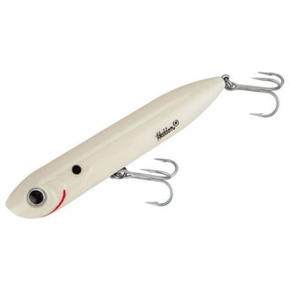 Heddon Zara Spook 3/4 oz Topwater Bass Fishing Lure - Nickel Plate