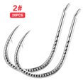 thumbnail image 1 of 20 PCS Fishing Hooks High Carbon Steel Soft Bait Jig, 1 of 8