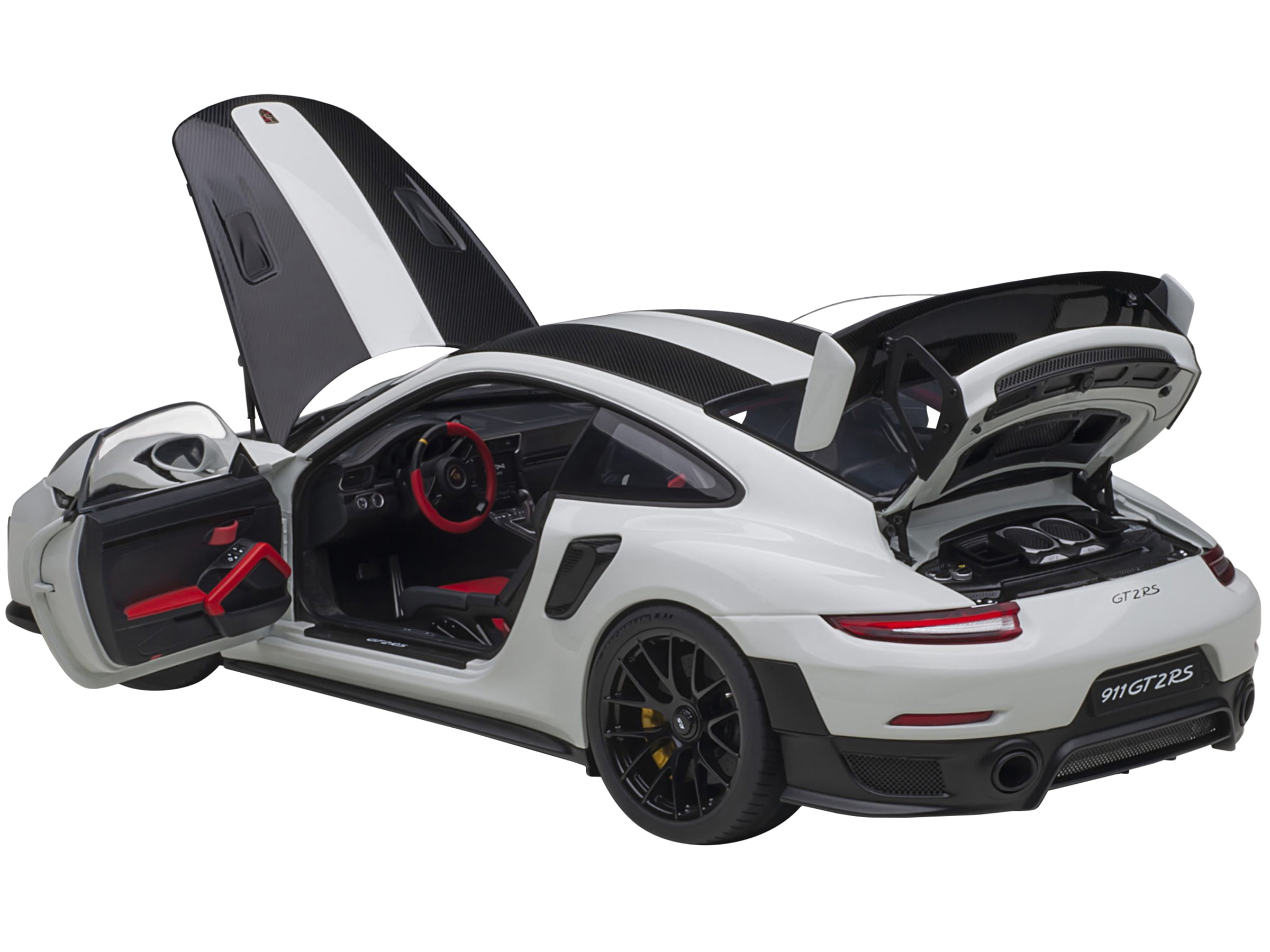 Diecast Porsche 911 (991.2) GT2 RS Weissach Package White