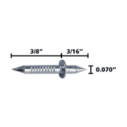 FastCap Blind Nail Kit Double-Ended 3/8 x 3/16, 100 Nails