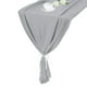 thumbnail image 1 of 2 Piezas de Caminos de Mesa de Gasa Gris 27.5" x 118" Camino de Mesa Ligero y Elegante Camino de Mesa Romántico y Transparente, 1 of 7