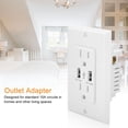 thumbnail image 2 of Chargeur Mural USB Adaptateur de Prise de Protection contre les Surtensions Double Ports USB Station de Charge, 2 of 8
