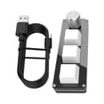 thumbnail image 1 of bedienty USB Wired RGB Mechanical Keypad Mini Keyboard Compact Customizable Functions Media And Gaming USB-C Interface white Cable length 1M, 1 of 6