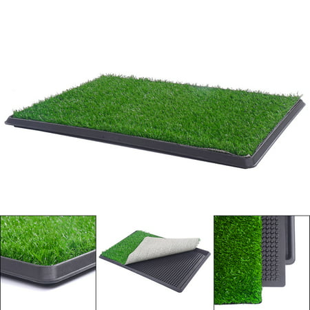 New Large Pet Potty Patch Pet Park Mat Dog Indoor Outdoor Home Training Pee (Best Ground Cover For Dog Potty Area)