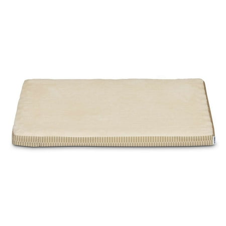 Vibrant Life Orthopedic Foam Dog Bed, Tan , Medium 29" x 20"