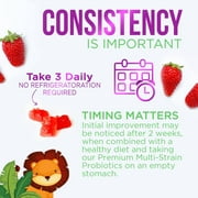 Kids Probiotic Gummies - Natural Immune Support & Digestive Health Supplement - Daily Chewable Probiotic for Children & Toddlers Ages 4+ Vegan, Gluten & Dairy Free - Berry Flavored - 120 Gummies
