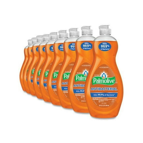 Ultra Antibacterial Dishwashing Liquid 20 oz Bottle, 9/Carton