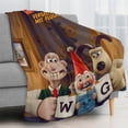 thumbnail image 4 of Película Sin Título de Wallace y Gromit anti-pilling, suave, ligera, esponjosa y acogedora de lujo para hogar y cocina – Perfecta para niños y adultos,100X130cm, 4 of 6